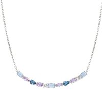 Collana Nomination Donna Colour Wave in Argento 149858/061